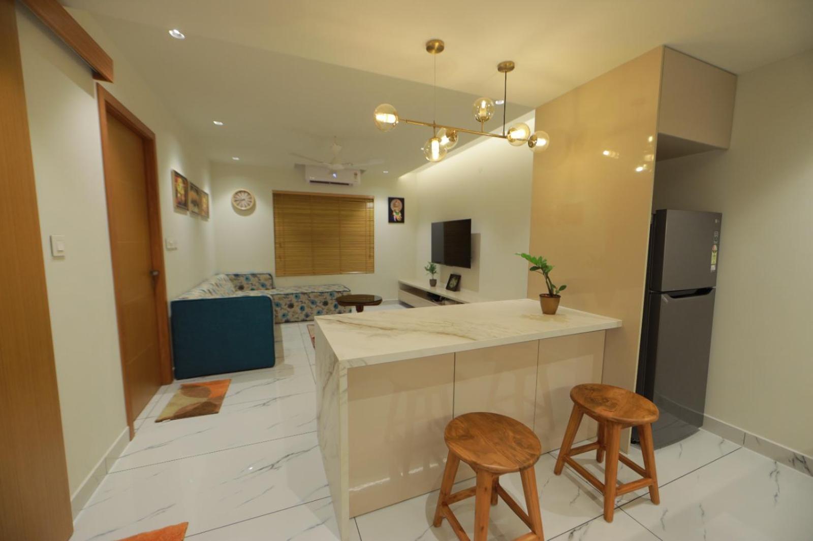 1bhk @the Canvas Loft Thiruvananthapuram
